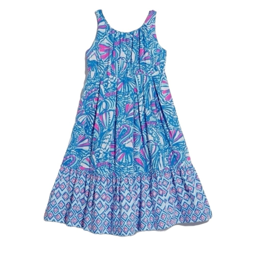 Lilly Pulitzer X Target My Fans Sleeveless Maxi Dress size 12 Months